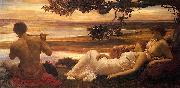 Lord Frederic Leighton Idyll oil painting reproduction